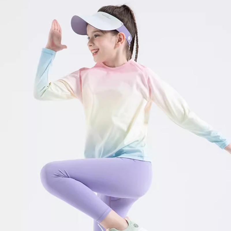 어린이 요가 셔츠 긴 소매 소년 소녀 스포츠 탑 그라디 - Yoga Fitness Girl 리뷰 및 가격