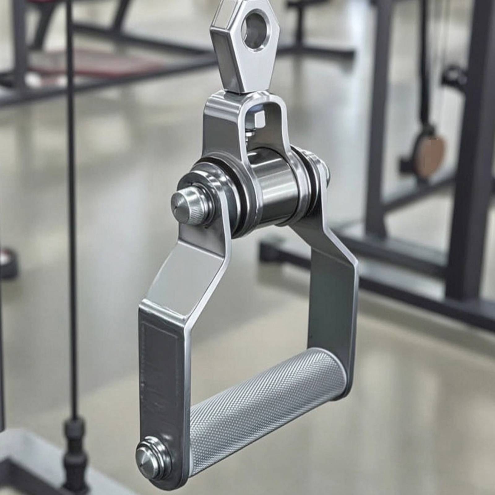 라트 풀다운 핸들, 널링 처리된 케이블 머신 핸들(회전 - Lat Pulldown Bar 리뷰 및 가격