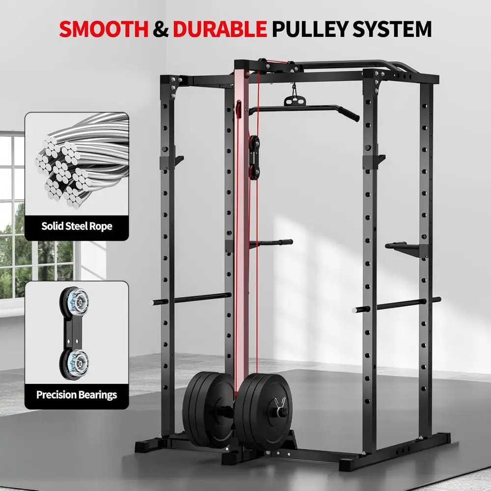 2000LBS 용량의 파워 랙(라트 풀다운, 다기능 케 - Lat Pulldown Bar 리뷰 및 가격