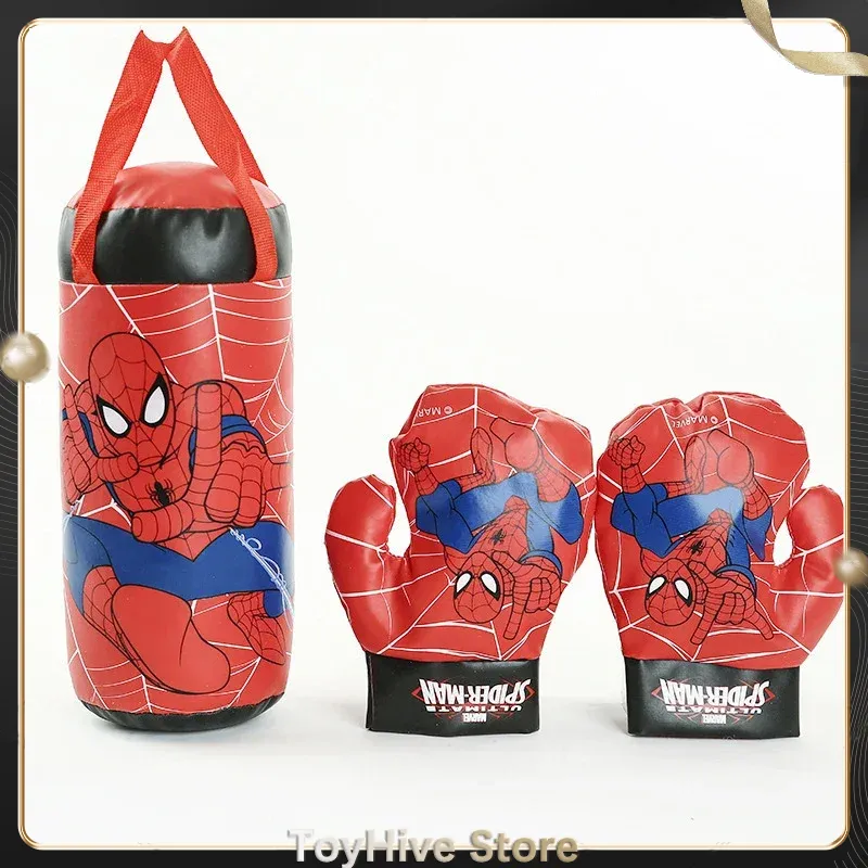 스파이더맨 어린이 미니 복싱 세트 글러브+백 애니메이션 - Boxing Punching Bag 리뷰 및 가격