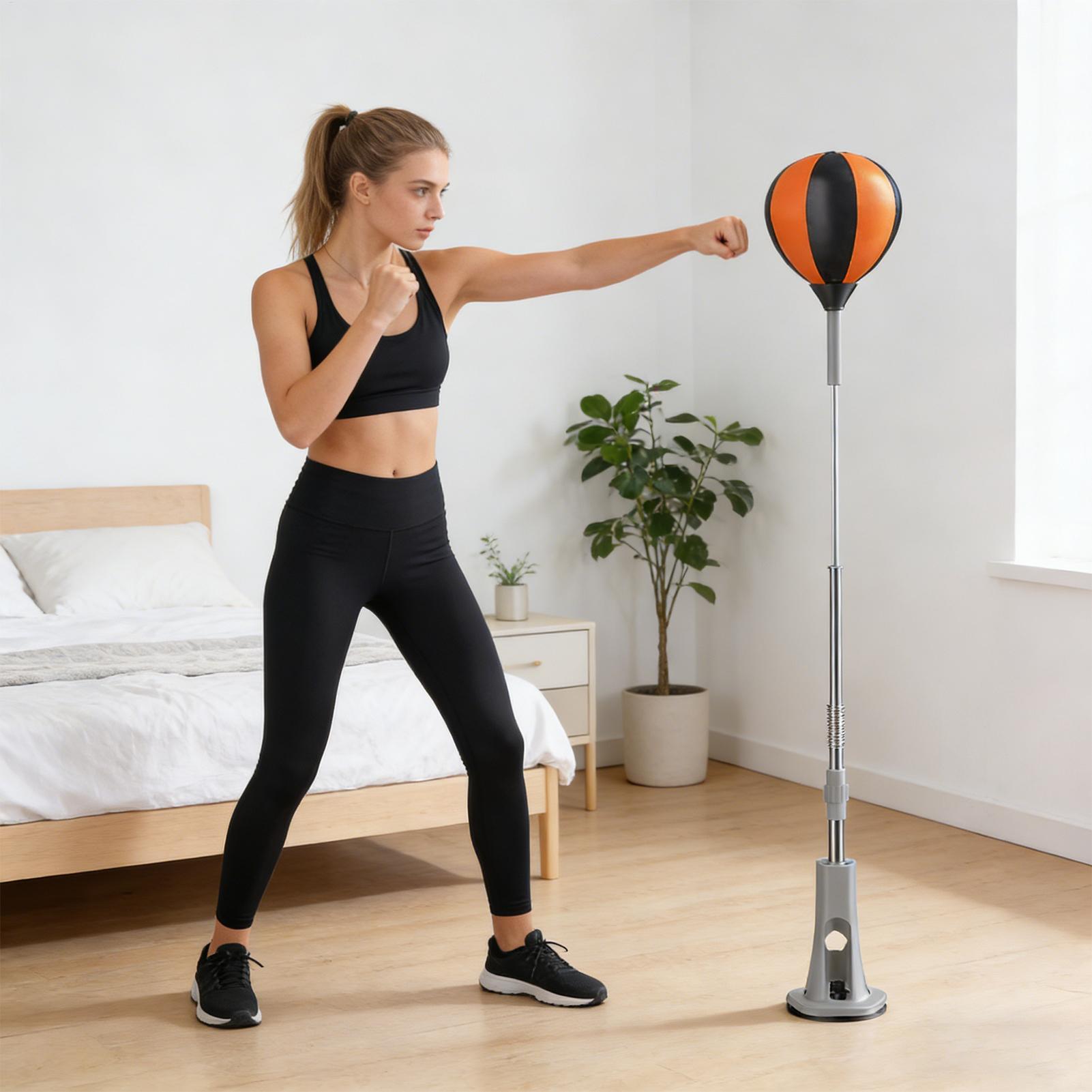 펀칭백 스탠드, 흡착식 바닥, 높이 조절 가능, 어린이 - Boxing Punching Bag 리뷰 및 가격