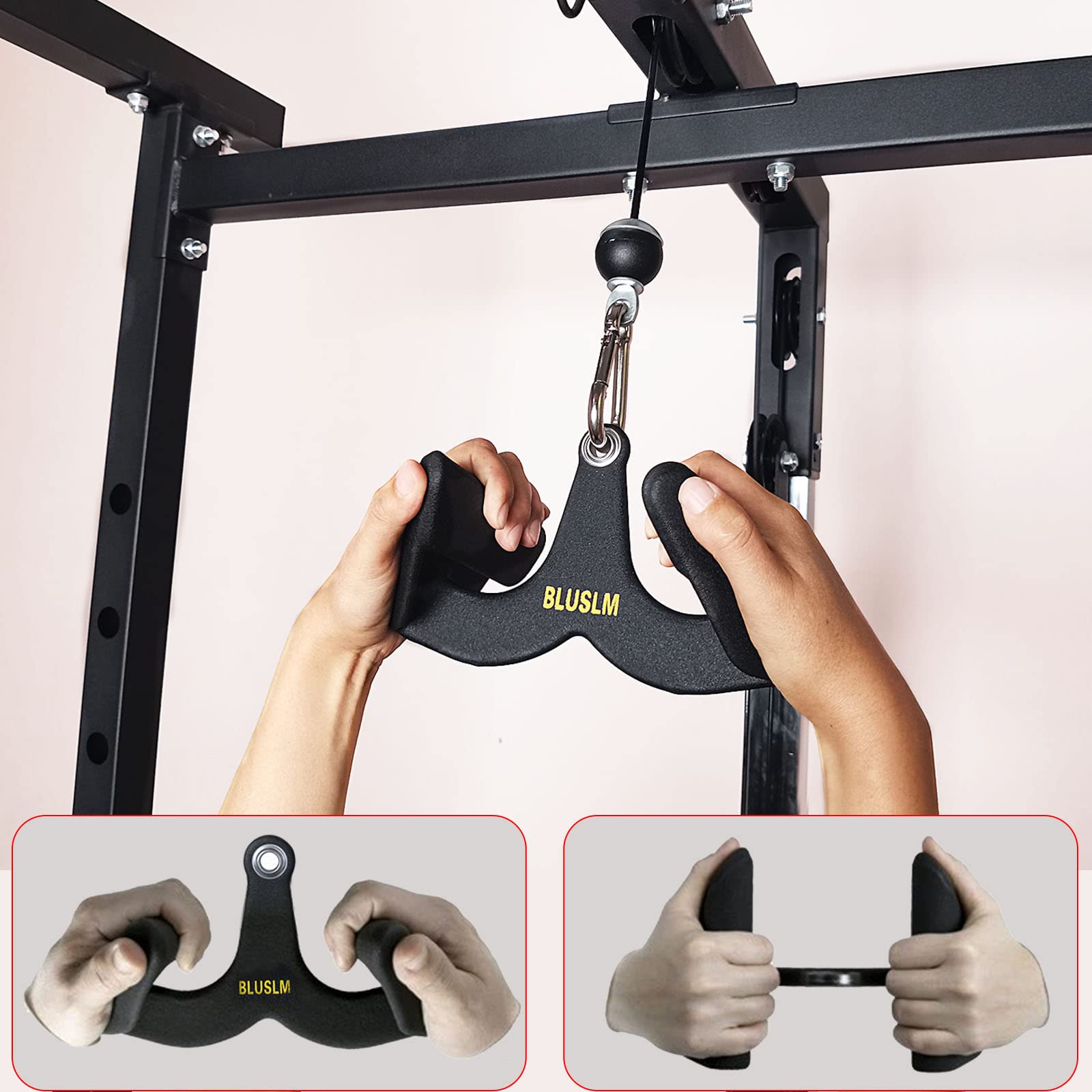 홈 체육관 피트니스 라트 풀다운 핸들 그립(훈련, 이두 - Lat Pulldown Bar 리뷰 및 가격