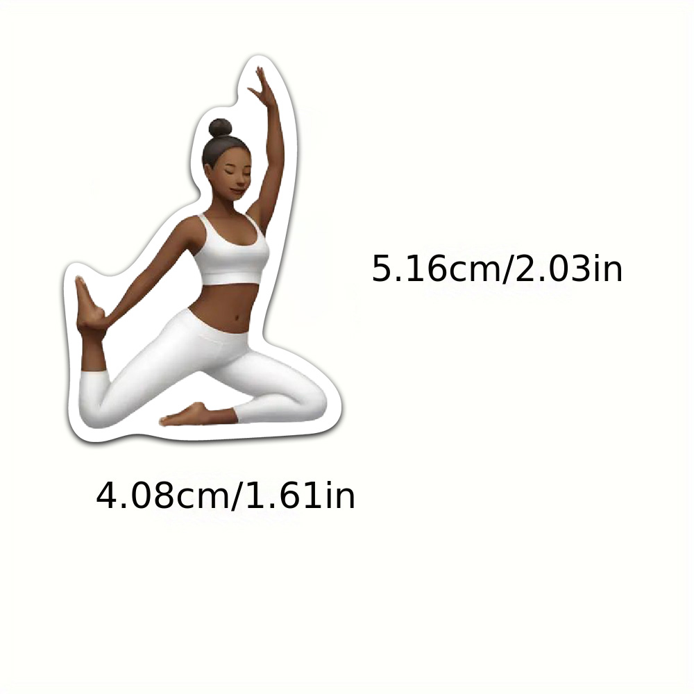 50/100PCS 피트니스 체육관 소녀 크리 에이 티브 - Yoga Fitness Girl 리뷰 및 가격