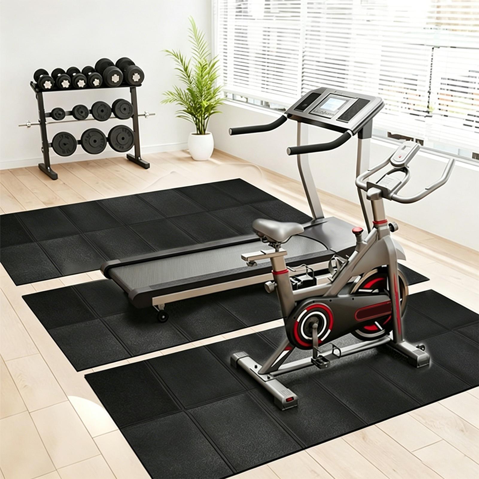 런닝머신 패드 헤비 듀티 방수 접이식 원목 바닥 런닝머 - Gym Floor Mats 리뷰 및 가격