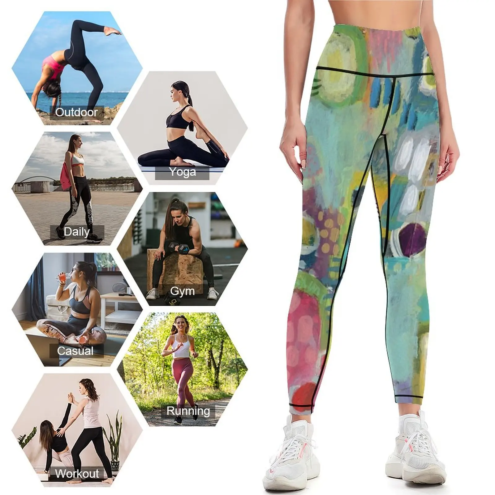 Unity in Bloom - 오리지널 레깅스 레깅스  - Unity Yoga And Fitness 리뷰 및 가격