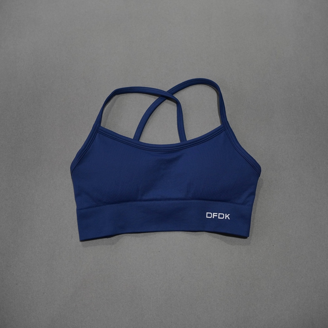 DFDK 리브드 심리스 크로스 백 요가 브라 여성용 와 - Yoga Fitness Tapis 리뷰 및 가격