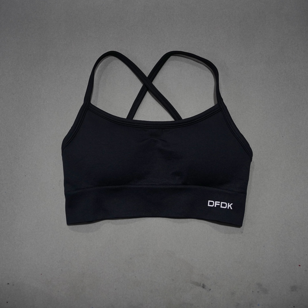 DFDK 리브드 심리스 크로스 백 요가 브라 여성용 와 - Yoga Fitness Tapis 리뷰 및 가격